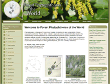 Tablet Screenshot of forestphytophthoras.org
